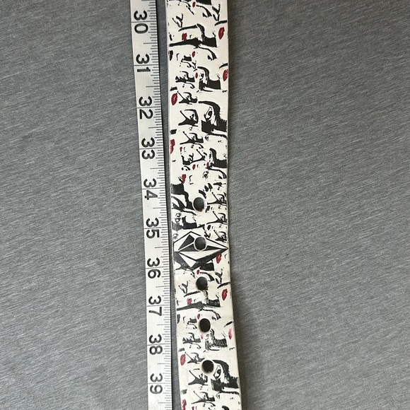 Vintage Volcom leather belt size 34-38 - Picture 14 of 17